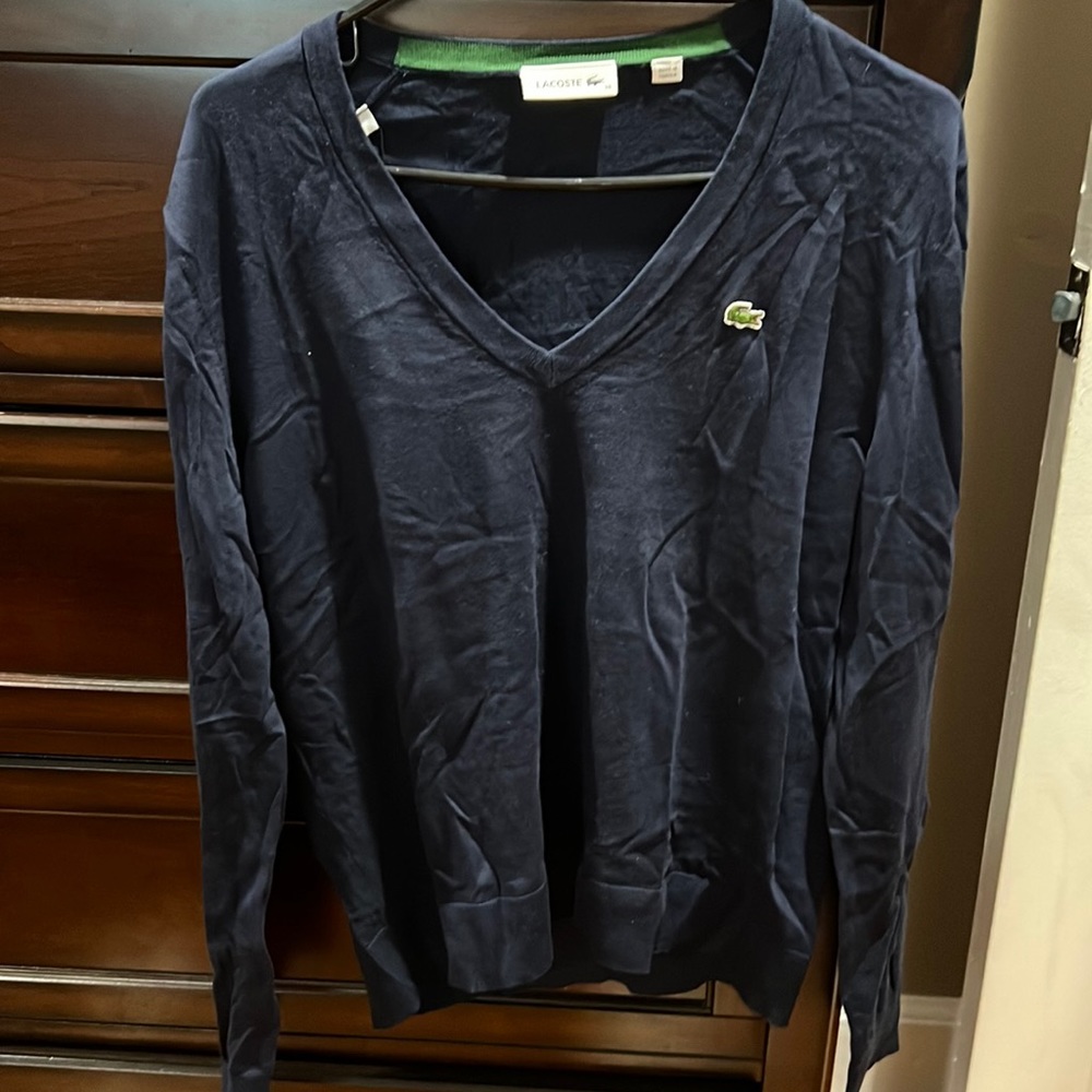 Women’s Lacoste sweater NWT
